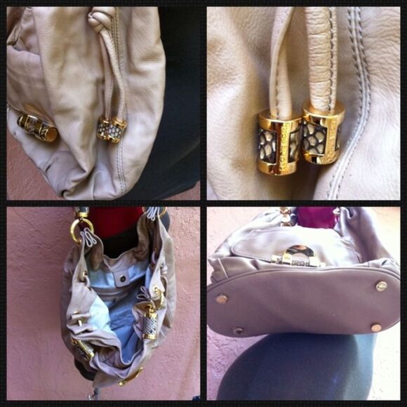 MICHAEL KORS Python Accent Handbag - Picture 3 of 8